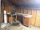 View of small room inside garage with shelving and storage at 4419 Liberty Loop Rd, Martinsville, IN 46151