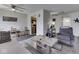 Inviting living space with dining area and stylish decor at 57 Trails End St, Greenwood, IN 46142