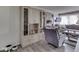 Comfortable living area featuring built-in shelving and relaxed seating at 57 Trails End St, Greenwood, IN 46142