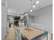 Dining area open to kitchen features access to living room at 805 Sunvista Dr, Avon, IN 46123