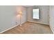 Empty bedroom featuring neutral carpet and paint, offering a blank canvas at 938 Weeping Way Ln, Avon, IN 46123