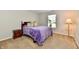 Bright bedroom featuring neutral carpet and paint, offering a blank canvas at 938 Weeping Way Ln, Avon, IN 46123