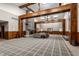 Grand lobby area with stone fireplace and comfortable seating at 1020 Lair Ct, Westfield, IN 46074