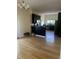 Modern kitchen with sleek black cabinets, stainless steel appliances, and lots of storage space at 1128 S Pennsylvania St, Indianapolis, IN 46225