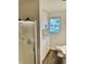 Bathroom featuring laundry area with washer and dryer at 1328 N 300 E, Anderson, IN 46012