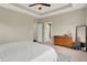 Airy main bedroom with a view to a bathroom at 15116 Fenchurch Dr, Westfield, IN 46074