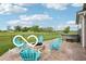 Inviting backyard area featuring a fire pit surrounded by comfortable seating and a hot tub for relaxation at 19175 English Lake Ln, Noblesville, IN 46062