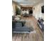 Spacious living room that flows into a kitchen featuring an open floor plan and modern design at 1931 E 68Th St, Indianapolis, IN 46220
