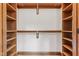 Custom closet with built in shelving and hanging rods at 2825 S State Road 267, Plainfield, IN 46168