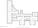 Floor plan displaying upper level layout with bedrooms, bathrooms, and attic spaces at 2825 S State Road 267, Plainfield, IN 46168