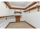 Spacious walk-in closet with shelving and carpet flooring at 2825 S State Road 267, Plainfield, IN 46168