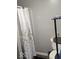 Bathroom with shower stall and modern toilet at 2968 N Arsenal Ave, Indianapolis, IN 46218