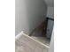 Stairwell with wood-look flooring at 2968 N Arsenal Ave, Indianapolis, IN 46218
