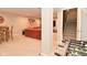 Finished basement featuring a seating area, a game table and a foosball table at 3251 Amber Way, Bargersville, IN 46106