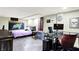 This bedroom has a desk and chair, wall art, and plenty of space at 3310 Ransdell St, Indianapolis, IN 46227