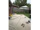 Backyard with a spacious patio perfect for outdoor gatherings at 3417 N Sadlier Dr, Indianapolis, IN 46226