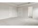 Spacious bedroom with neutral carpet and access to an ensuite bathroom through a doorway at 3419 Burlingame Blvd, Carmel, IN 46074