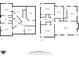 Two-story floor plan displays bedroom, bath, utility, laundry, hall, living, and kitchen areas, total 1902 sq ft at 376 S Arlington Ave, Indianapolis, IN 46219