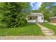Charming house featuring a well-maintained lawn, inviting front porch, and mature landscaping at 376 S Arlington Ave, Indianapolis, IN 46219