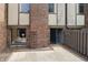 Cozy patio area with access to the home, featuring a small garden space at 3852 Knollton Rd # 3852, Indianapolis, IN 46228