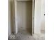 Unfinished walk-in closet features ample storage space for clothes and personal items at 3897 Berkdale Ct, Columbus, IN 47203