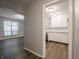 Modern kitchen boasts white cabinets, subway tile backsplash, and stainless steel appliances at 4268 Foxglove Trce, Indianapolis, IN 46237