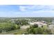 Aerial shot displaying the proximity of the property to local amenities and green spaces at 450 Pleasant St, Noblesville, IN 46060