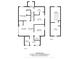 Detailed floor plan showcasing the layout of the home's rooms and living spaces at 450 Pleasant St, Noblesville, IN 46060