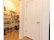 A walk-in pantry with ample shelving for storage and organization at 4712 Clairmont Dr, Columbus, IN 47203