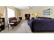Inviting living room with comfortable seating, a fireplace, and ample space for relaxation and entertainment at 5145 Greenside Dr, Indianapolis, IN 46235