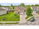 Beautifully landscaped home with a three car garage on a corner lot in a desirable neighborhood at 532 Amersham Ct, Avon, IN 46123