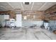 Spacious garage with storage cabinets, durable floor, and ample space for vehicles at 548 Gosford Ct, Westfield, IN 46074