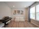 Inviting living room features stylish flooring, modern recessed lighting, and a comfortable white sofa at 548 Gosford Ct, Westfield, IN 46074
