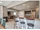 Open concept view of the bar area, kitchen, and Gathering room perfect for entertaining at 548 Gosford Ct, Westfield, IN 46074