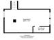 Floor plan showing basement layout with dimensions, including storage area at 5480 E County Rd 800 N, Brownsburg, IN 46112