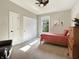 Cozy bedroom with natural light and closet for storage at 6693 W May Apple Dr, McCordsville, IN 46055