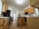 Functional kitchen featuring ample counter space, wood cabinets, and modern appliances at 7970 Cobblesprings Dr, Avon, IN 46123