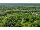 Lush aerial view of secluded homes nestled among mature trees, providing privacy and a natural setting at 8209 Beech Knoll, Indianapolis, IN 46256