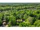 Aerial view of homes surrounded by a lush green forest, showcasing a peaceful community in a natural setting at 8209 Beech Knoll, Indianapolis, IN 46256