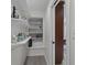Organized pantry with ample shelving for storage at 909 E Markwood Ave, Indianapolis, IN 46227