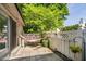 Private patio with hammock, paver flooring, and privacy fence at 1045 Millwood Ct, Indianapolis, IN 46260