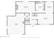 Open-concept floor plan featuring a living room, kitchen, and dining room at 11733 East 21St St, Indianapolis, IN 46229
