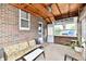 Relaxing sunroom with floral furniture and ample light at 1440 Brandt Dr, Indianapolis, IN 46241