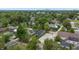Overhead neighborhood shot featuring lush green trees, single-Gathering homes, and quiet, walkable streets close to downtown at 1521 N Gladstone Ave, Indianapolis, IN 46201