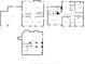Floor plans showing first, second and third floor of a home at 1649 Woodstock Dr, Brownsburg, IN 46112