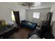 Functional bedroom with natural light and window that would be perfect for a quiet sanctuary at 2015 Rosewood Dr, Anderson, IN 46011