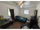 Functional bedroom with natural light and window that would be perfect for a quiet sanctuary at 2015 Rosewood Dr, Anderson, IN 46011