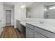 Bright bathroom features dual sinks, ample counter space, and modern fixtures at 2705 Penn Ave, Plainfield, IN 46168