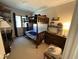 Charming bedroom featuring a bunk bed, dresser, and decor shelving, perfect for a space at 309 Arlington Dr, Whiteland, IN 46184