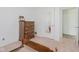Bedroom with a dresser and doorway at 4232 Linden Ln, Anderson, IN 46011